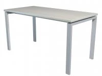 Офисный стол NT 140x70 белое дерево/серый